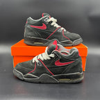Nike Air Flight '89 A (2007) – Black/Deep Red-Chrome – EU 43