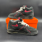 Nike Air Flight '89 A (2007) – Black/Deep Red-Chrome – EU 43