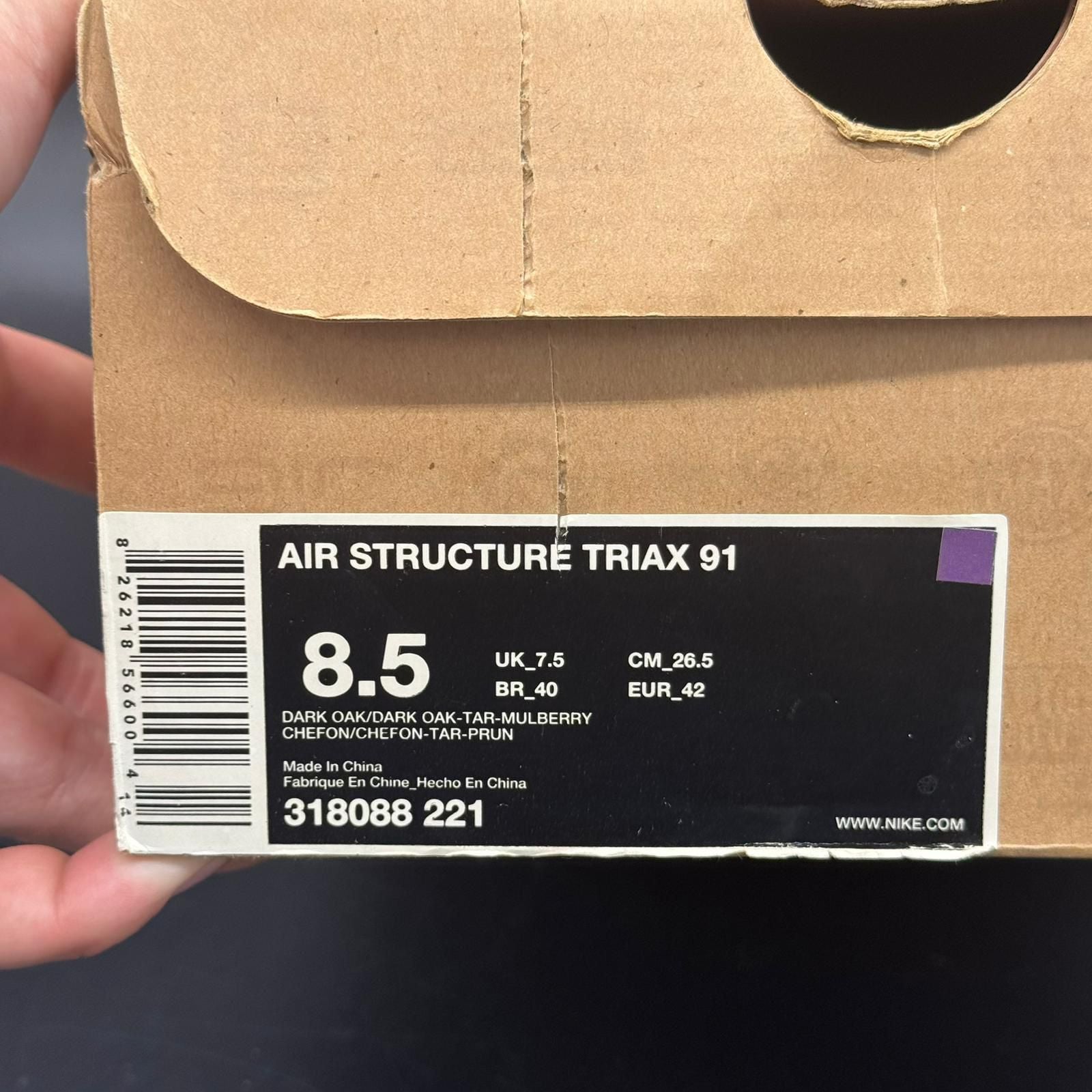 Nike Air Structure Triax 91 – EU 42 (2008)