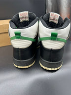 Nike Dunk High White/Classic Green-Black-Varsity Red (2004) – Used
