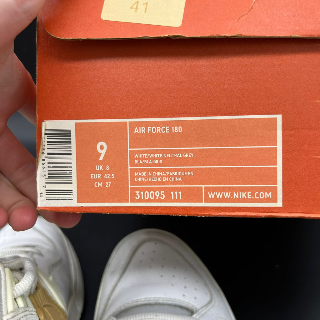 Nike Air Force 180 – White/Neutral Grey (Used)