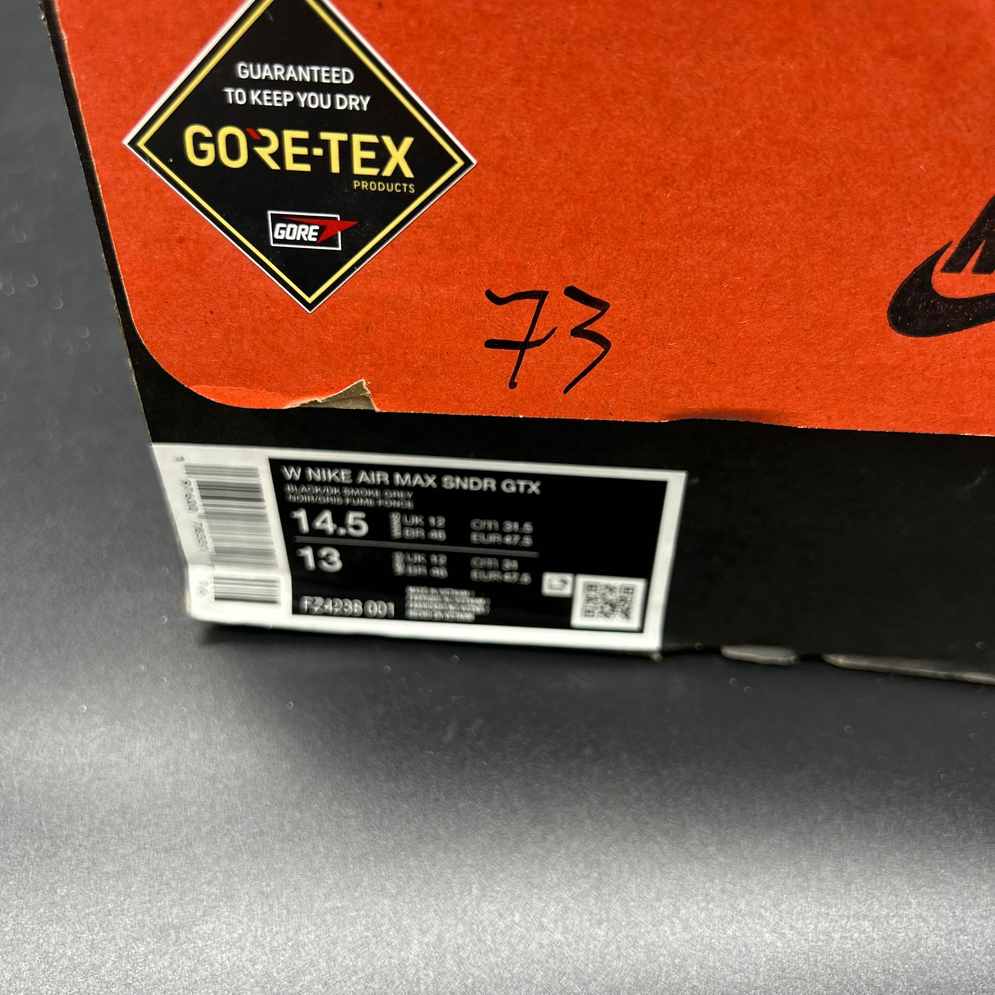 Nike Air Max SNDR Gore-Tex Black - extra foto