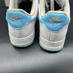 Nike Air Force 1 White University Blue - label tongstuk