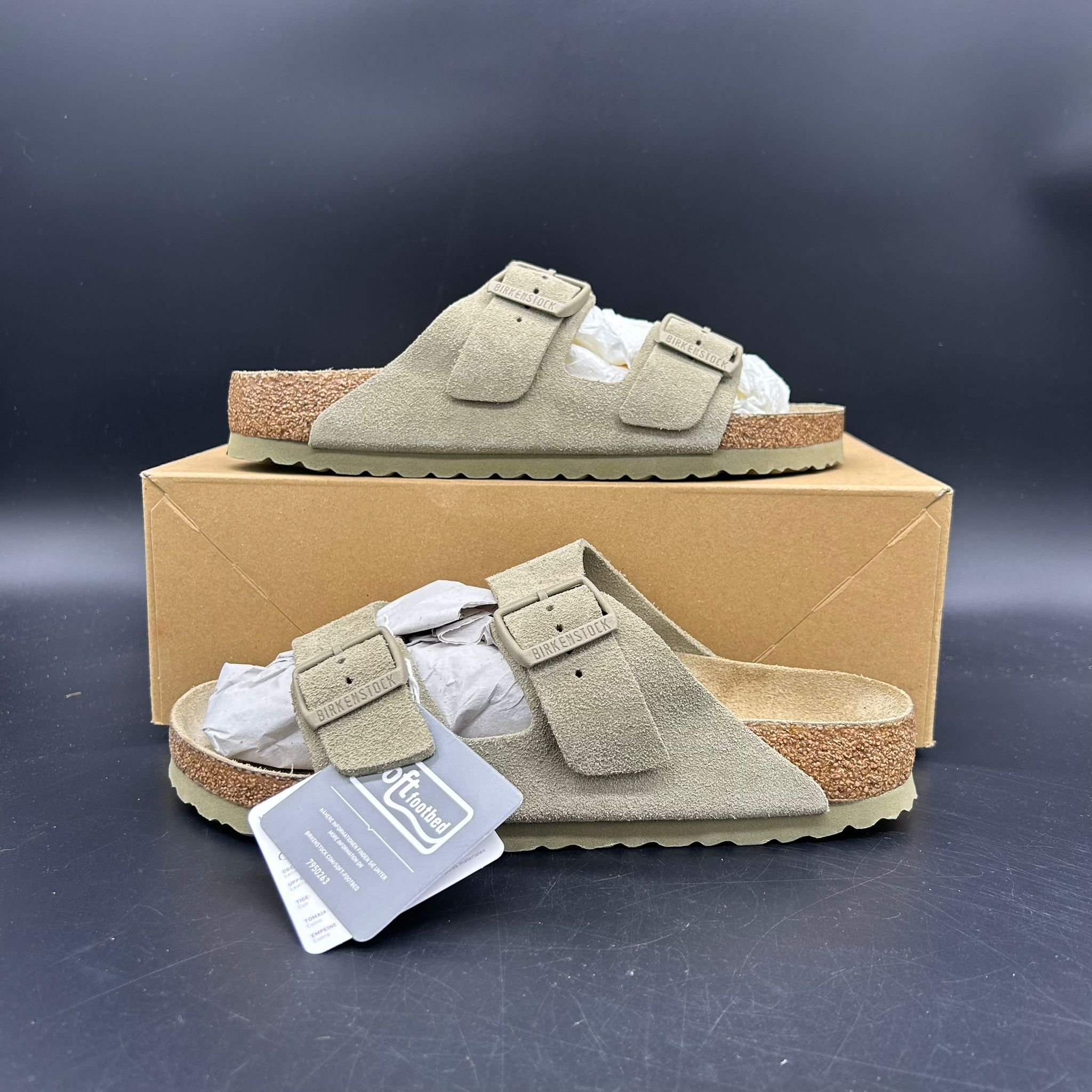 Birkenstock Arizona bovenaanzicht