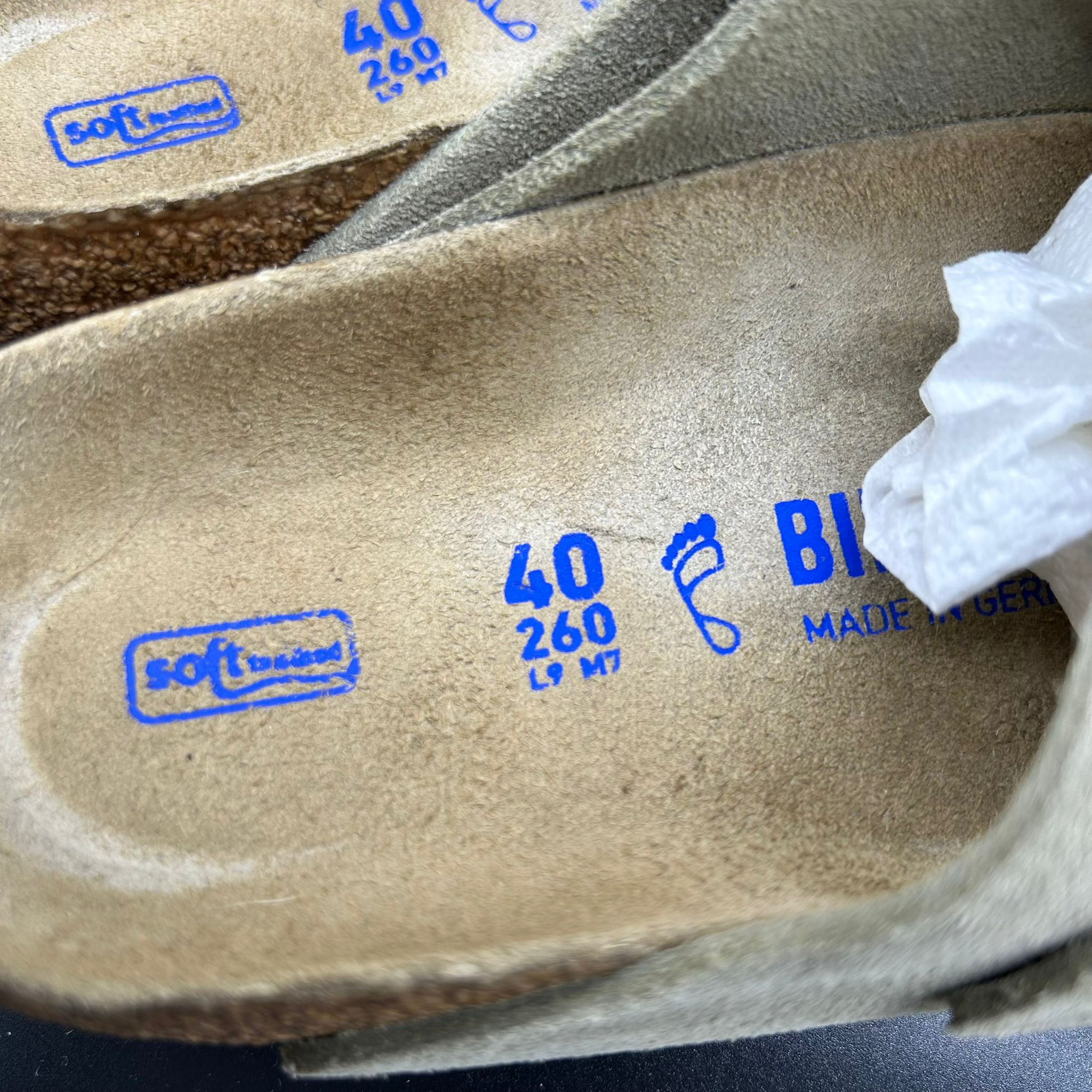 Birkenstock Arizona zijaanzicht