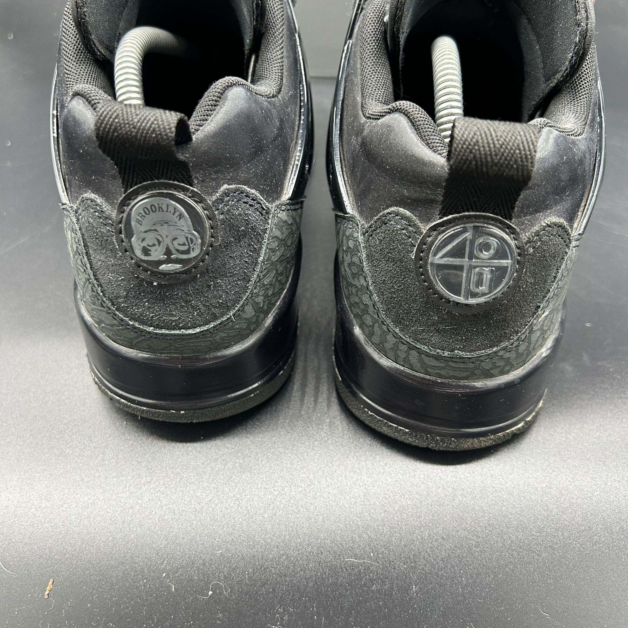 Jordan Spizike Low Black EU 42.5 - maatlabel EU 42.5 US 9