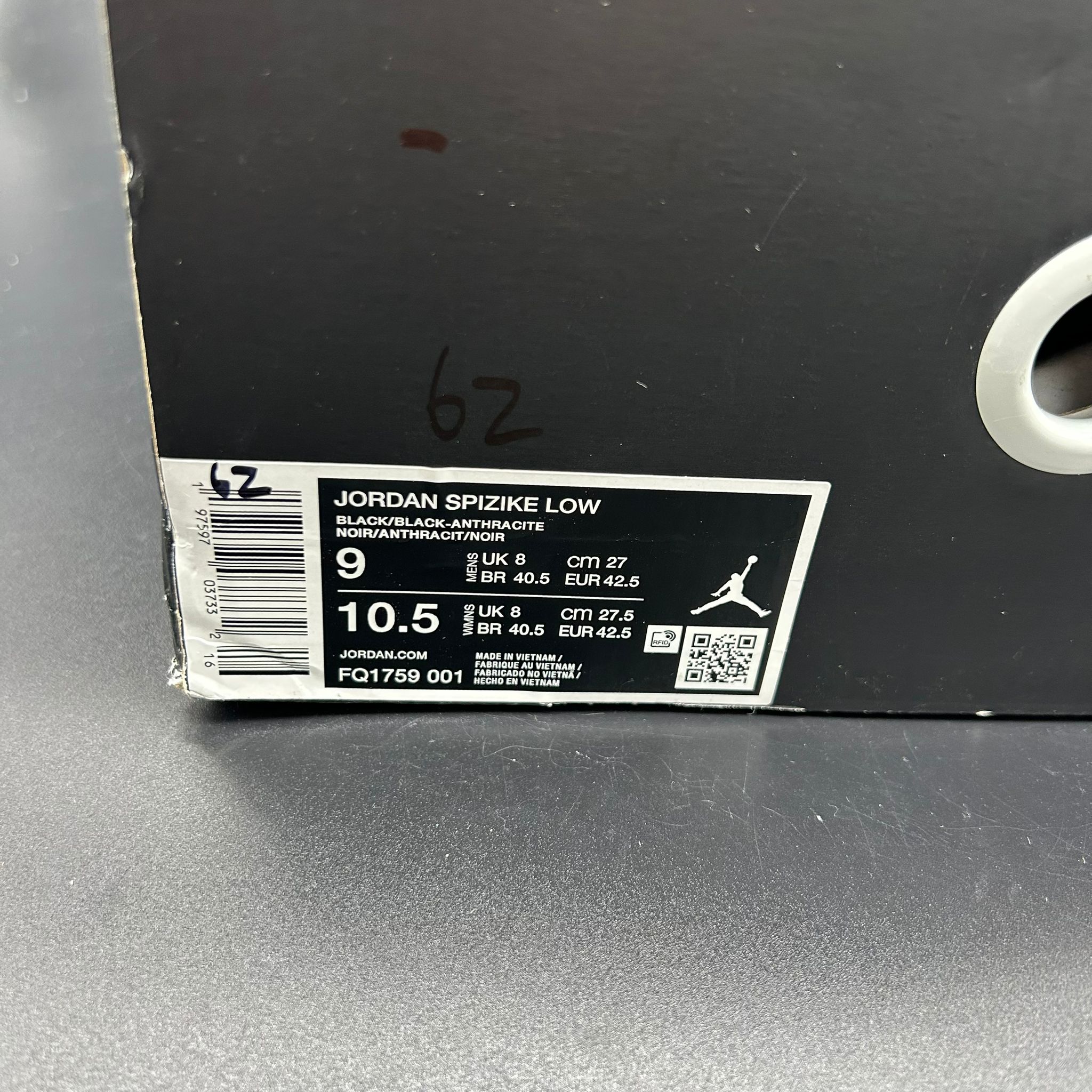 Jordan Spizike Low Black EU 42.5 - extra foto 2