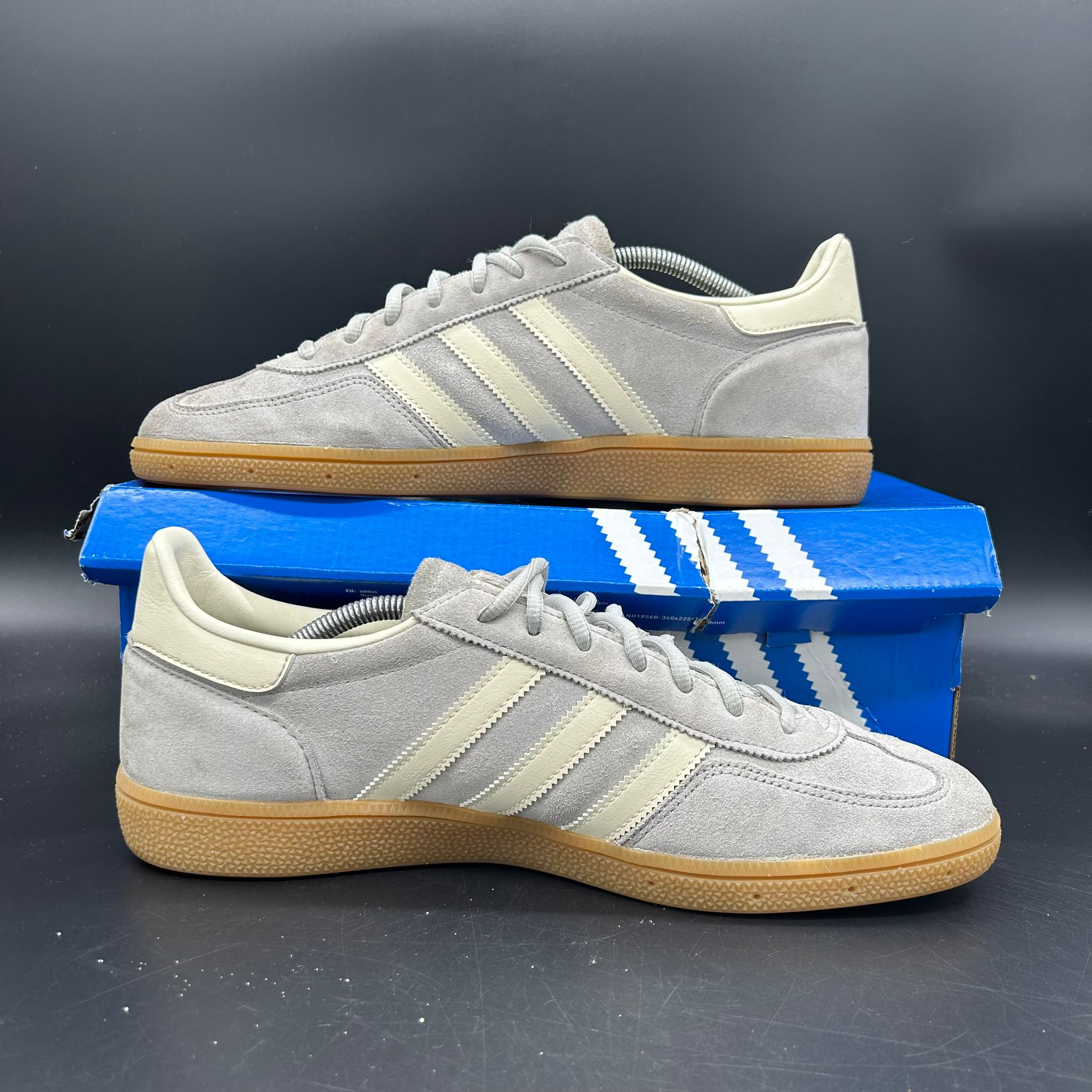Adidas Handball Spezial Grey Two EU 46 - binnenkant hiel