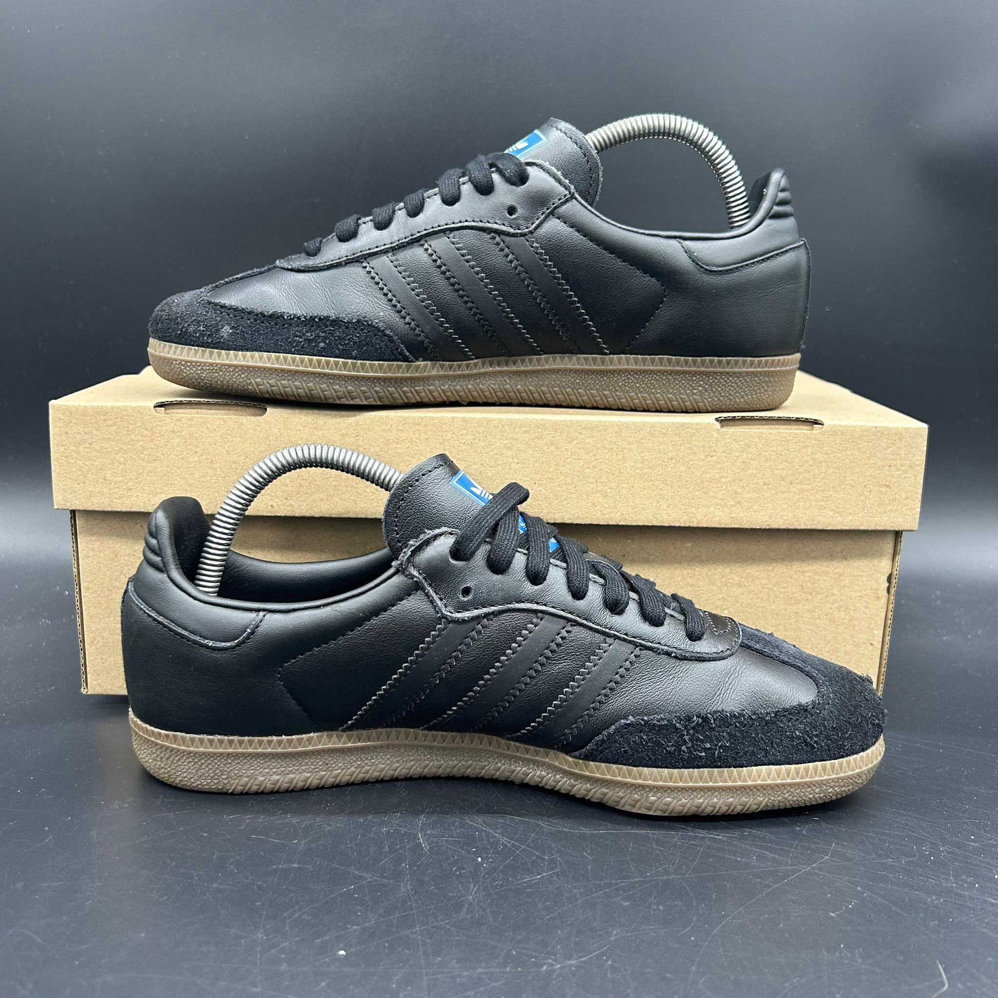 Adidas Samba Black Gum EU 39 - achterkant hak
